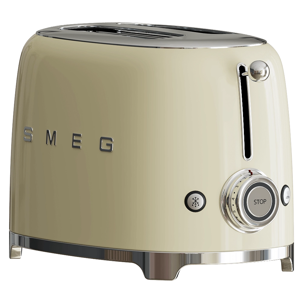 Smeg - Toaster TSF01CREU 3D Model