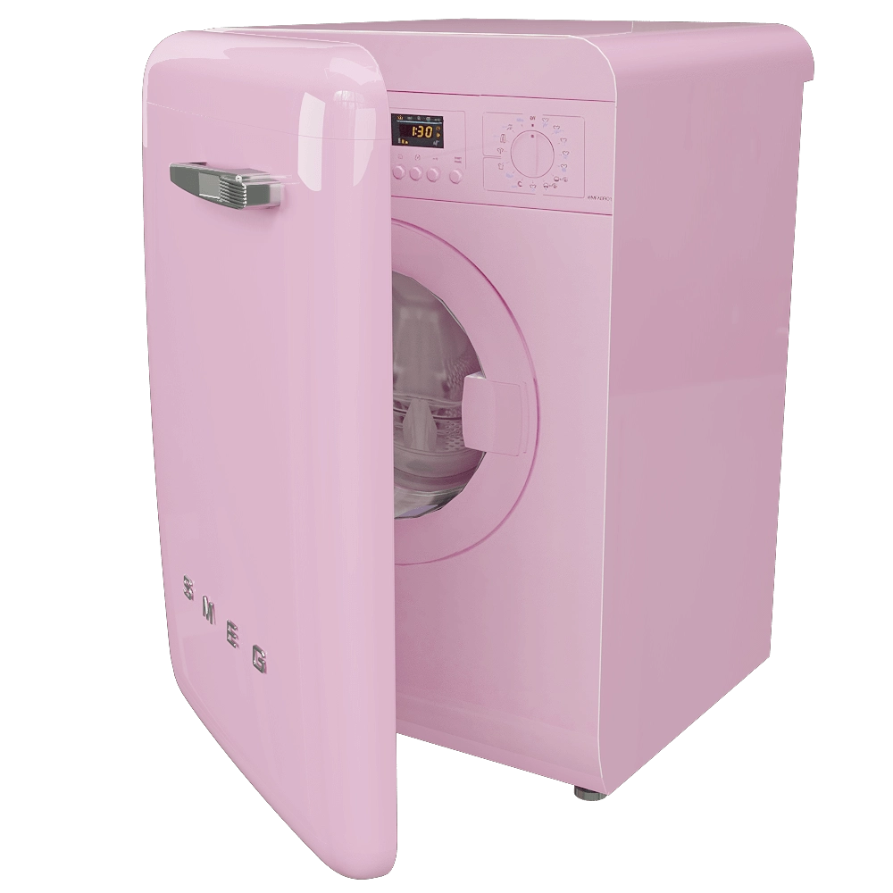Smeg - Washing Machine WMFABPK-2 3D Model