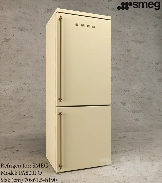 SMEG_FA800PO 3DModel