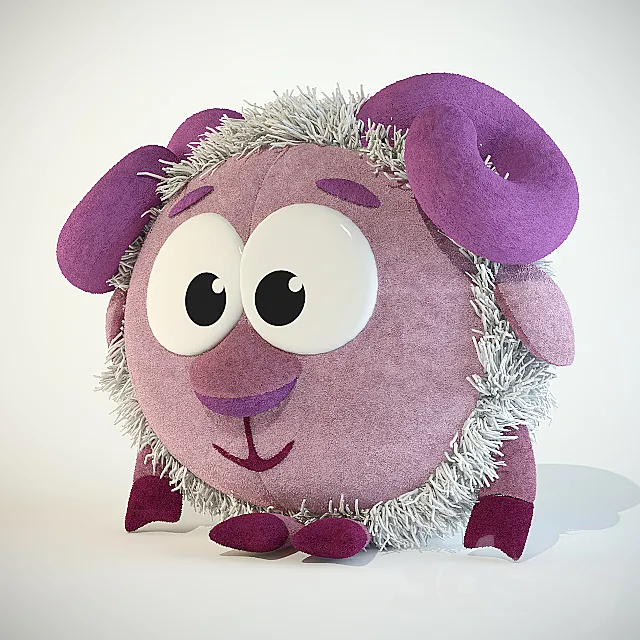 Smeshariki Barash 3DModel