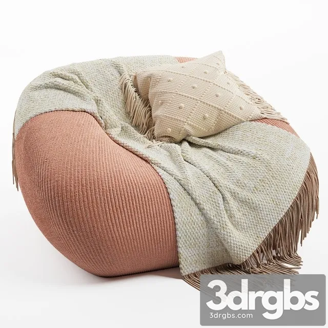 Smile Armchair Paola Lenti 3D Model Free