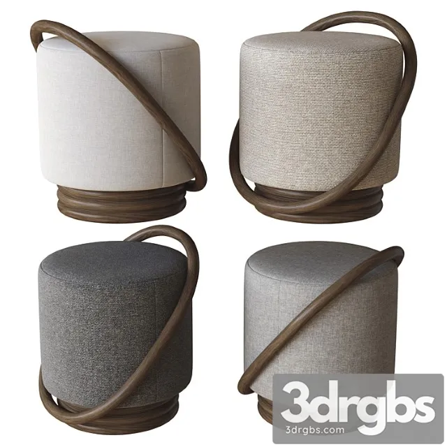 Smile pouf porada 2 3D Model Free