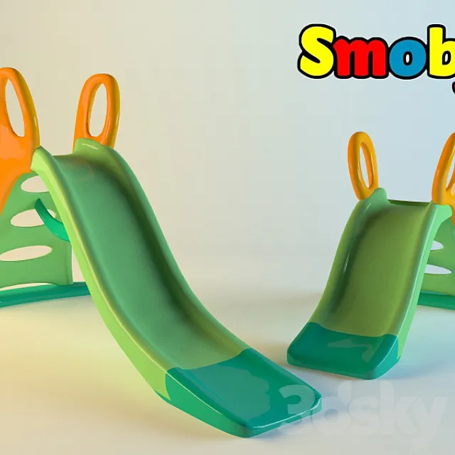 Smoby baby slide 3D Model