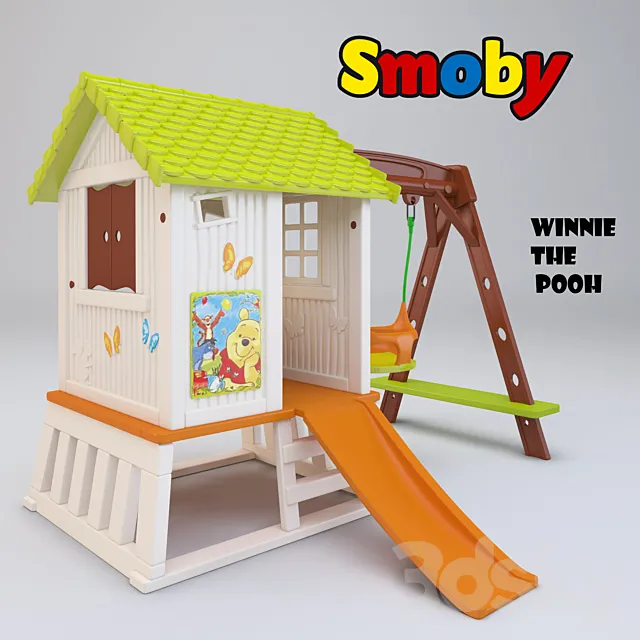 SMOBY_Winnie_the_Pooh 3DModel