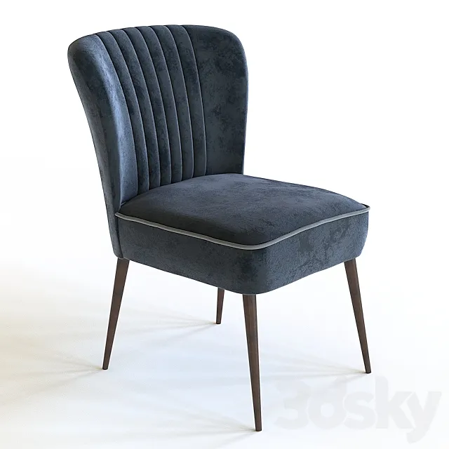 Smoker chair Dutchbone 3D Model