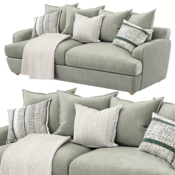 Smooch Sofa 3D Model