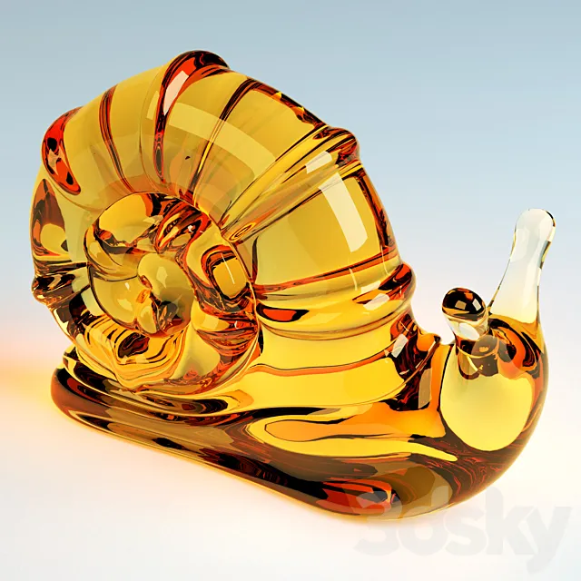 Snail glass 3DModel