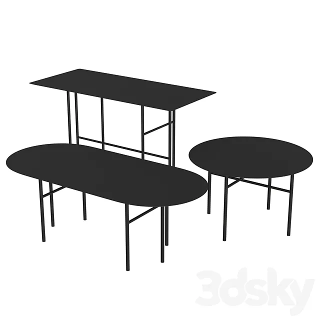 Snaregade table 3D Model