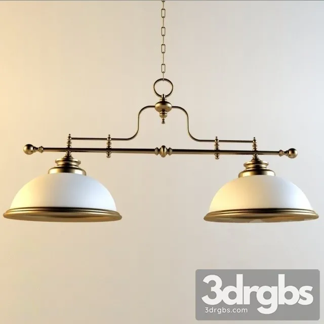Snooker Pendant Light 3D Model Free