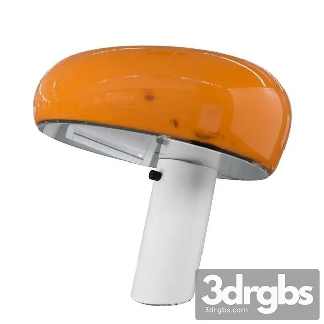 Snoopy Table Lamp 3D Model Download