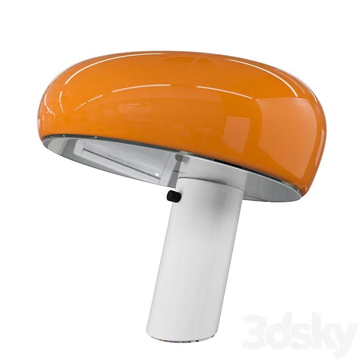Snoopy Table Lamp 3D Model