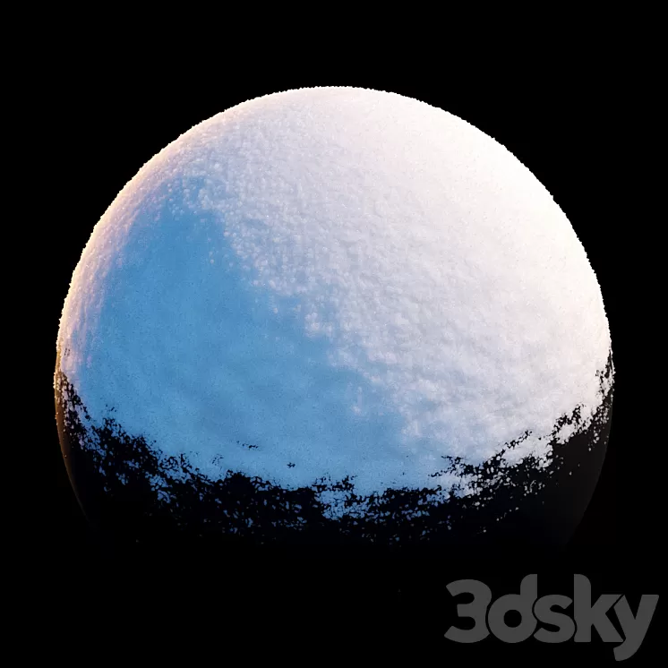 Snow 3D Model