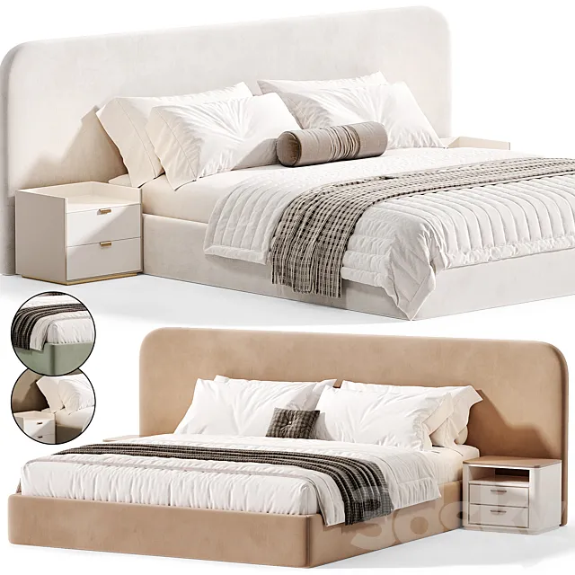 Snow Boucle Bed By Houseofisabella Free Download