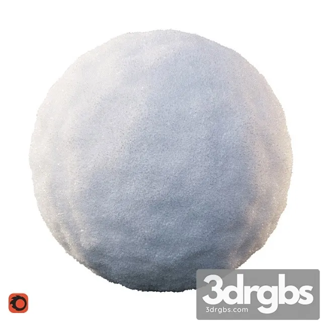 Snow material 3D Model Free