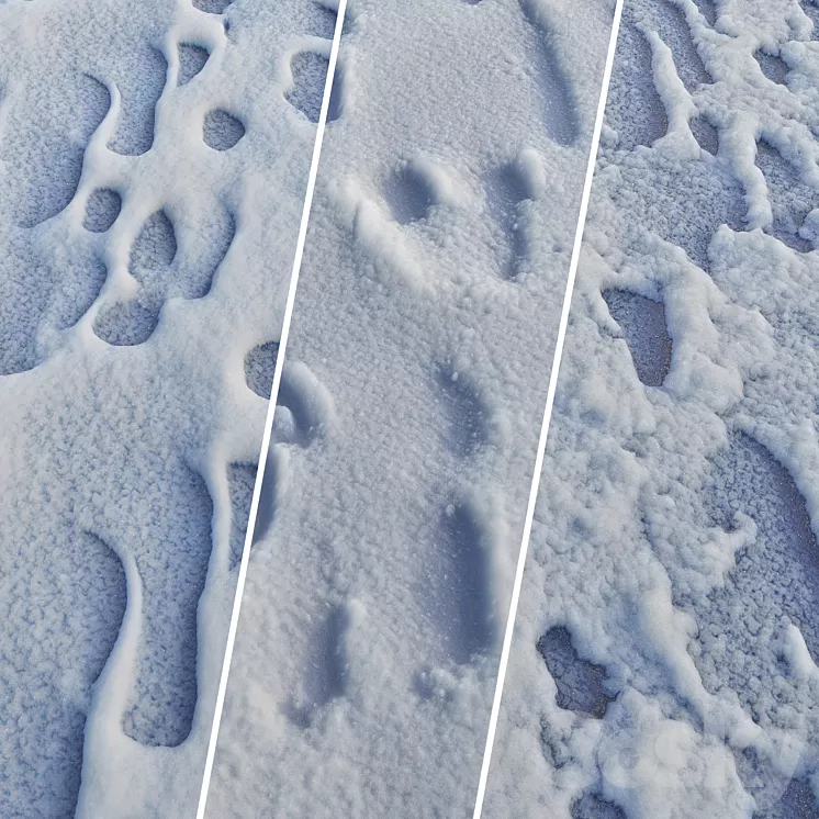 snow pack 3D Model