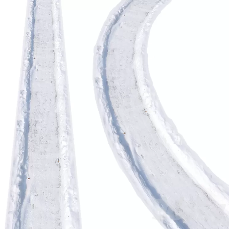 Snow Trail 3 3D Model