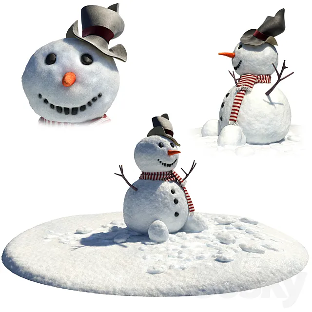 Snowman 3DModel