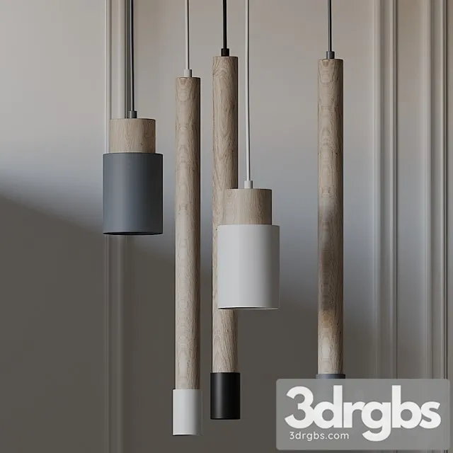 So6 pendant light from fild 3D Model Free