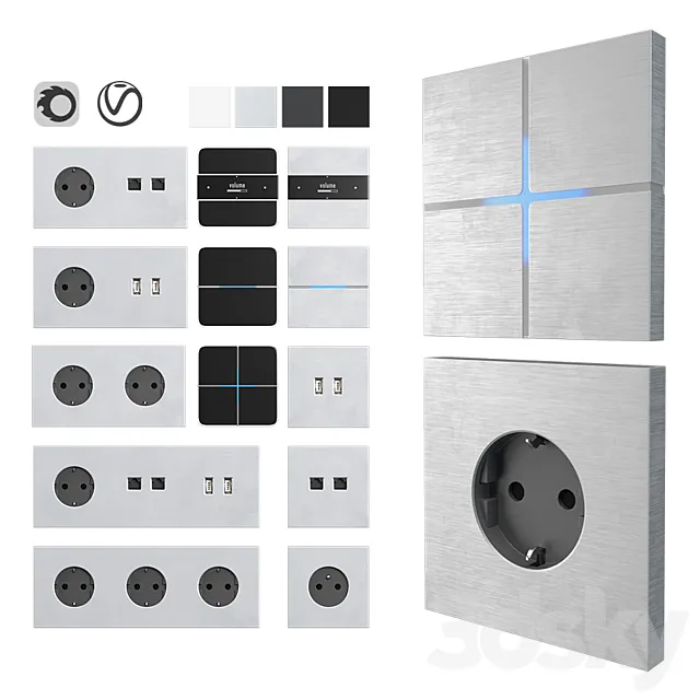 Sockets and switches Basalte Free Download