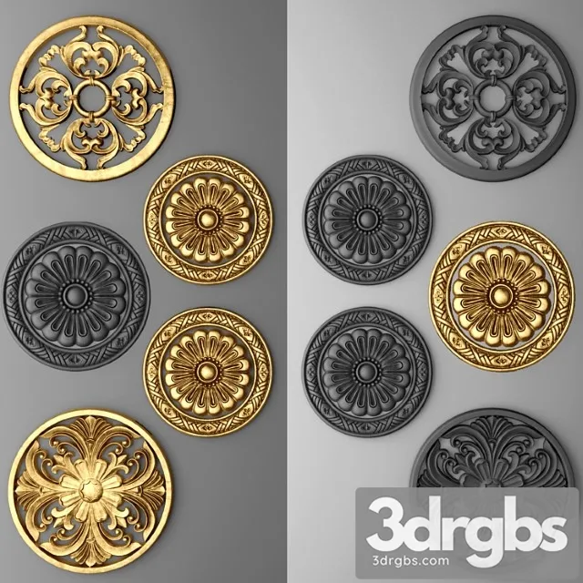 Sockets Set 3 Pcs 3D Model Download