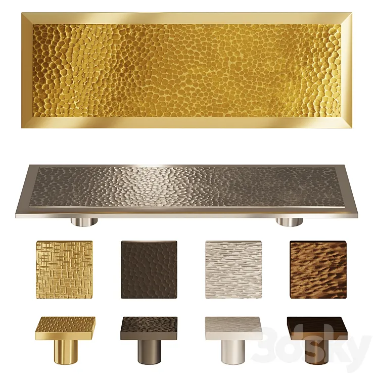 Soda HOMEDECOR Square and Textured Staple 3D Model Free