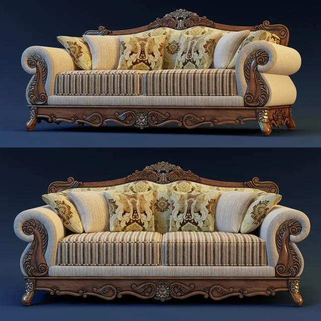 Sofa 002 3D Model