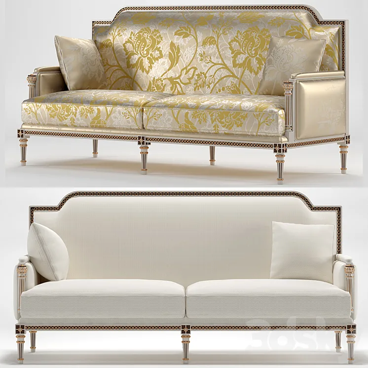 sofa 1 3D Model Free