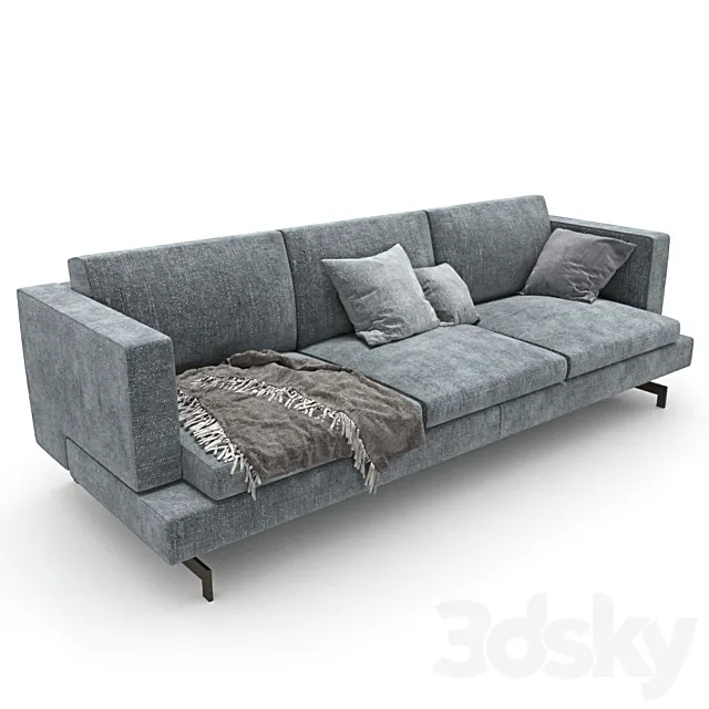 Sofa 232 - Natuzzi_Jeremy_var 3D Model