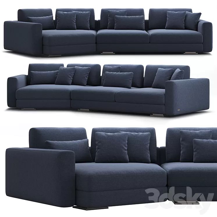 Sofa 3 by SIORI 3D Model Free
