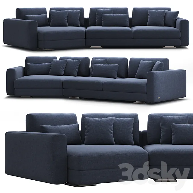 Sofa 3 by SIORI 3DModel