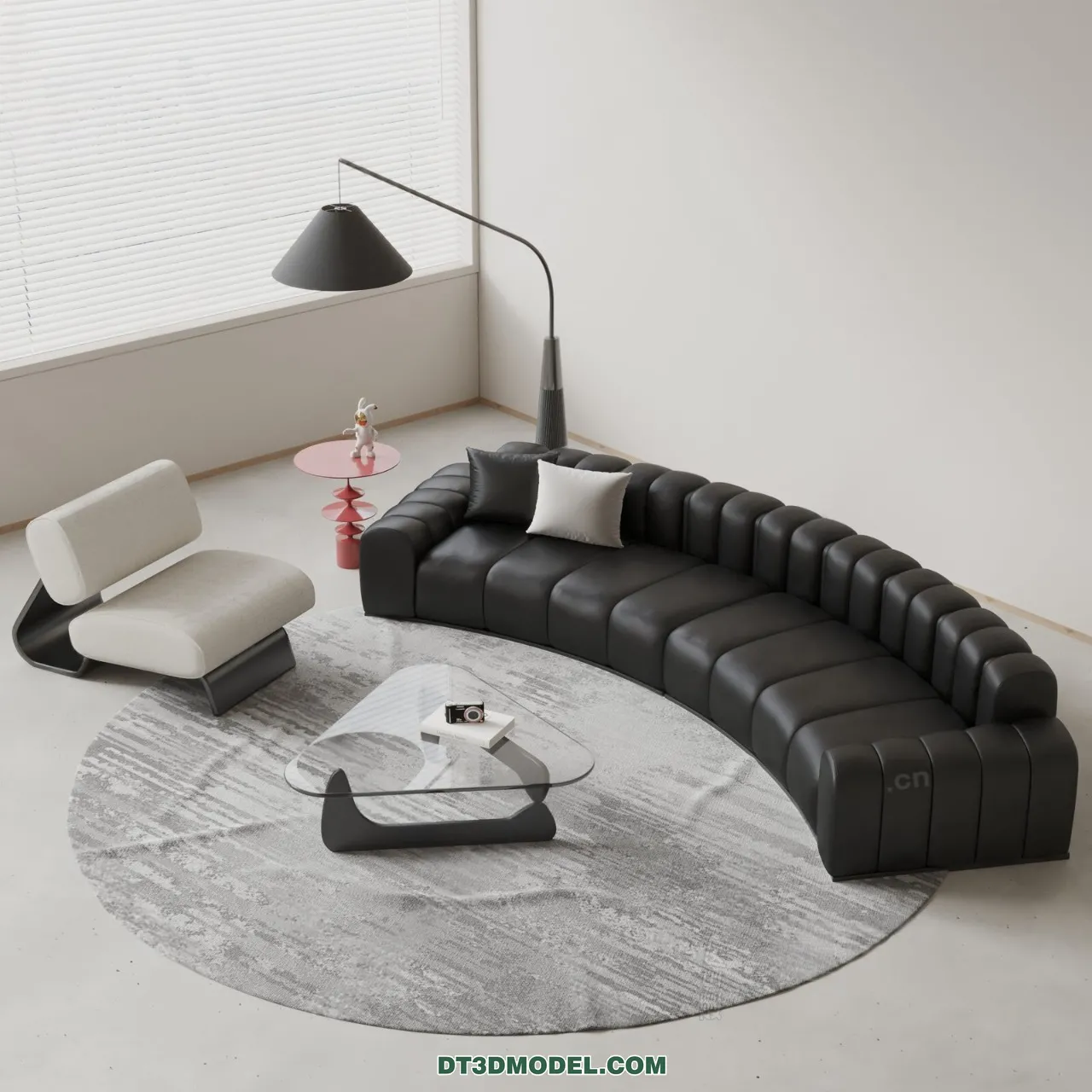 Sofa 3D Blocks - 3D Model of Modern Sofa - 056