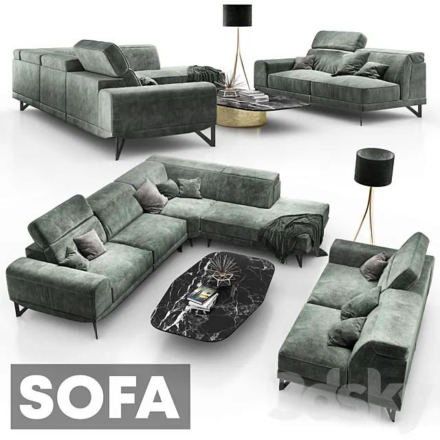 Sofa 3D Model