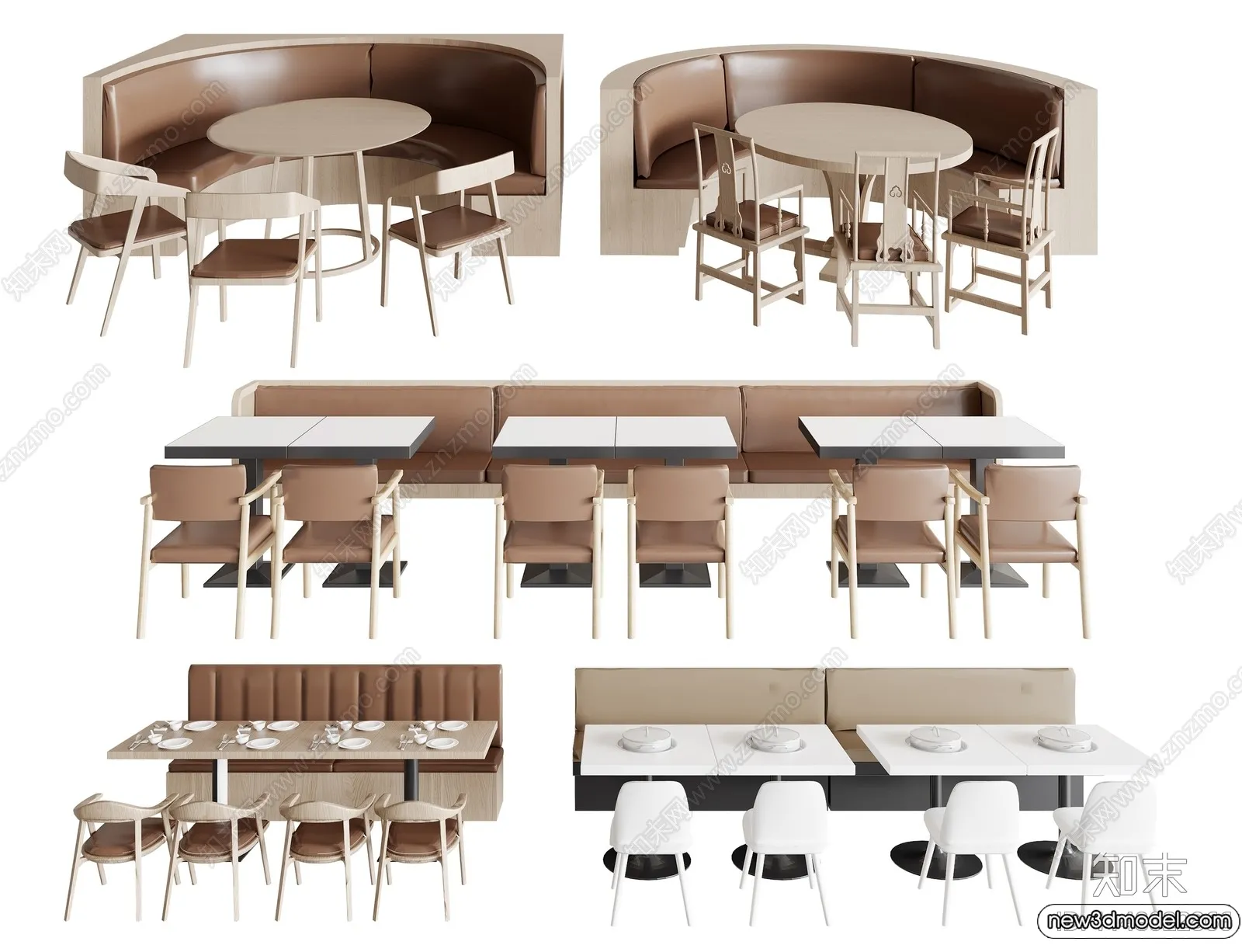 Sofa 3D Models - 3D Furniture for Living Room - 3D Interior - 025