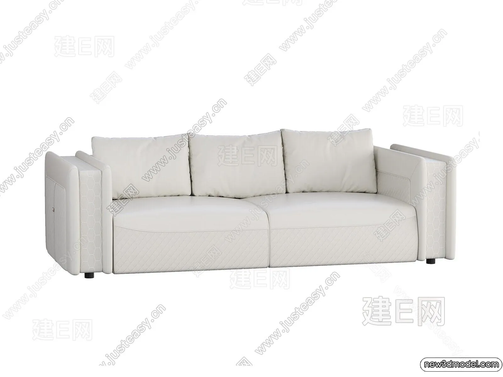 Sofa 3D Models - 3D Furniture for Living Room - 3D Interior - 122