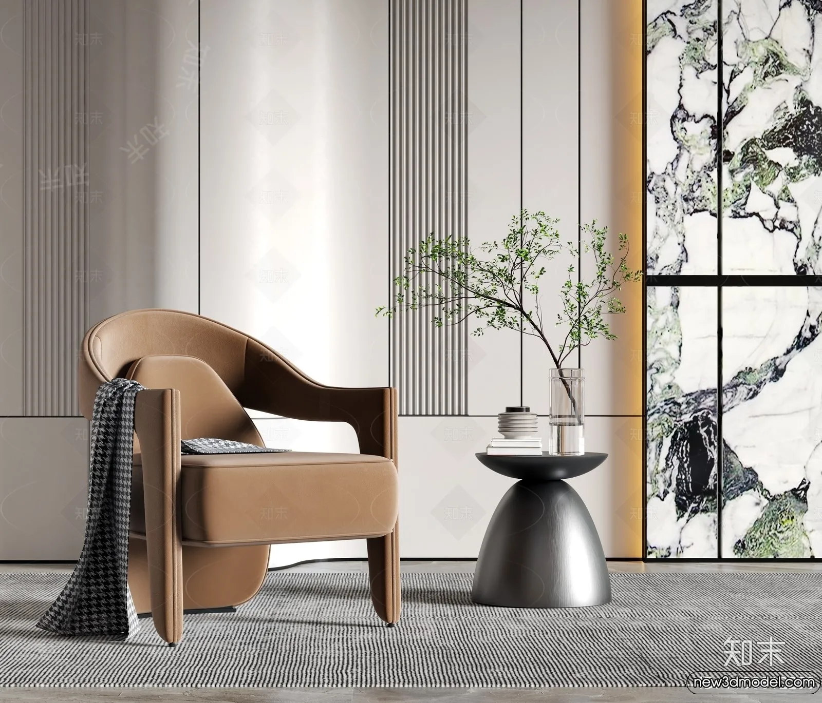 Sofa 3D Models - 3D Furniture for Living Room - 3D Interior - 151