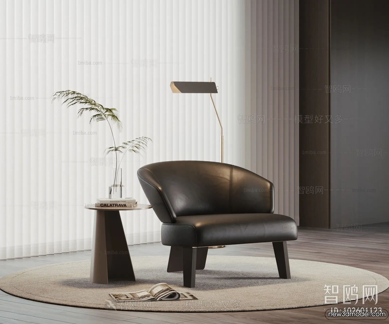 Sofa 3D Models - 3D Furniture for Living Room - 3D Interior - 170