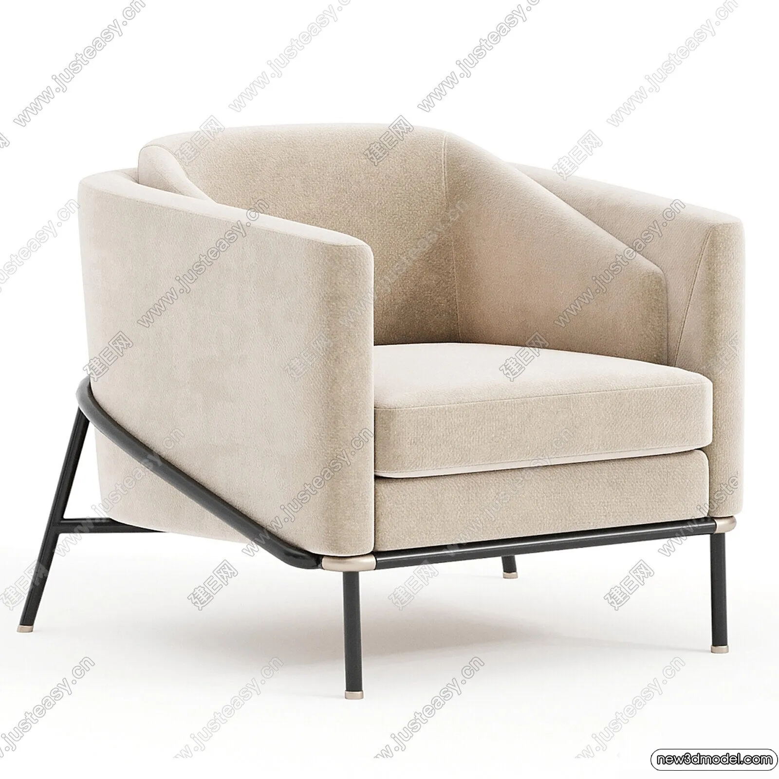Sofa 3D Models - 3D Furniture for Living Room - 3D Interior - 191