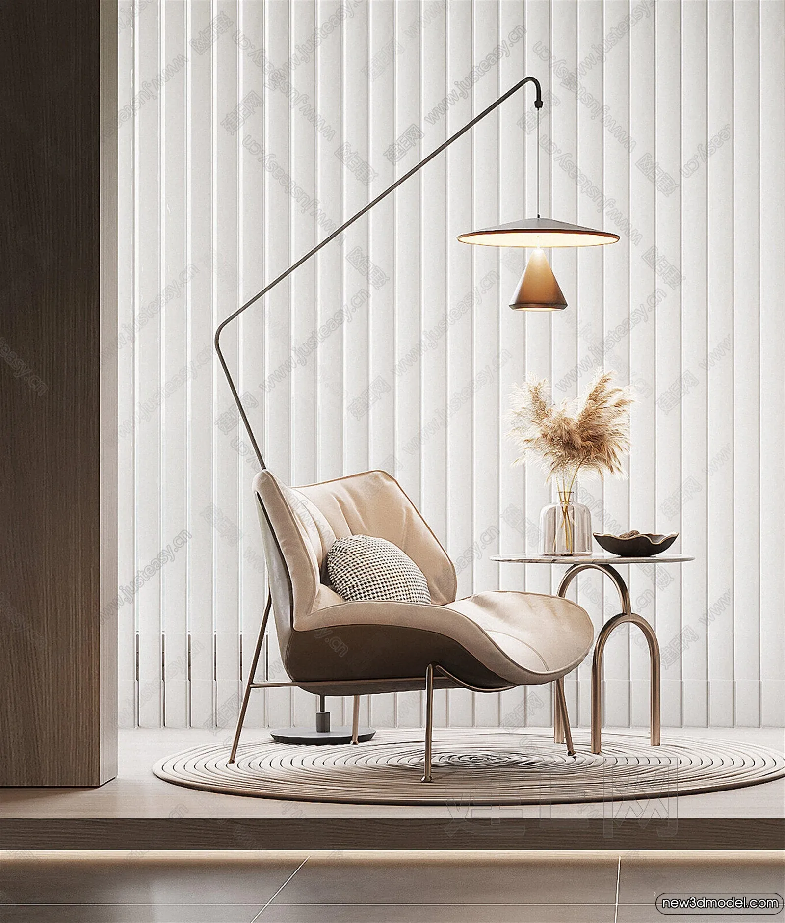 Sofa 3D Models - 3D Furniture for Living Room - 3D Interior - 242