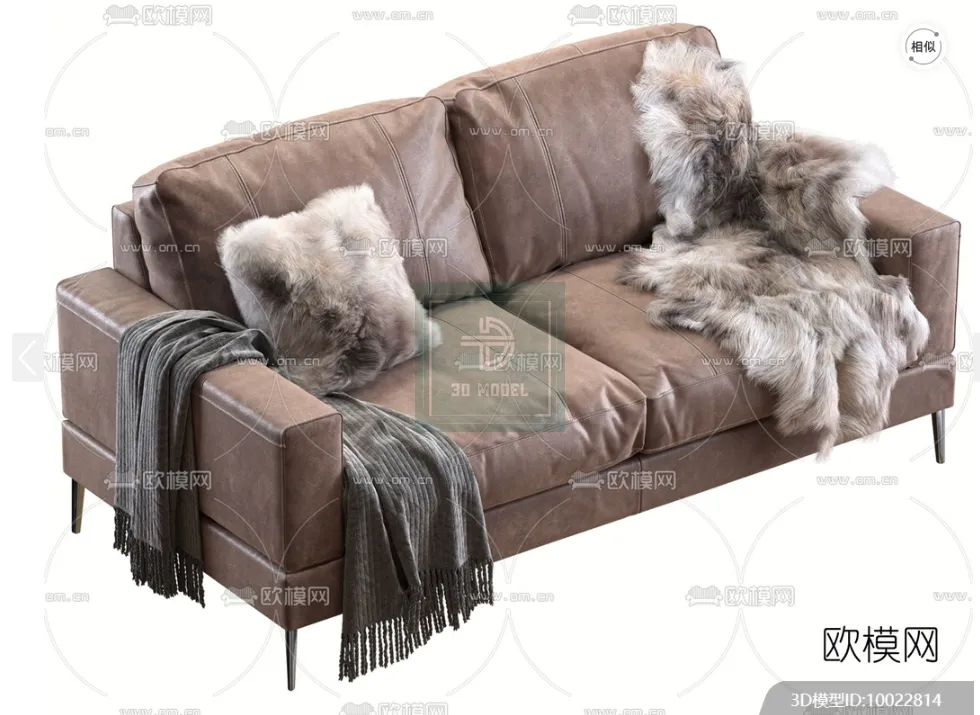 Sofa 3D Models - Modern Style - 001