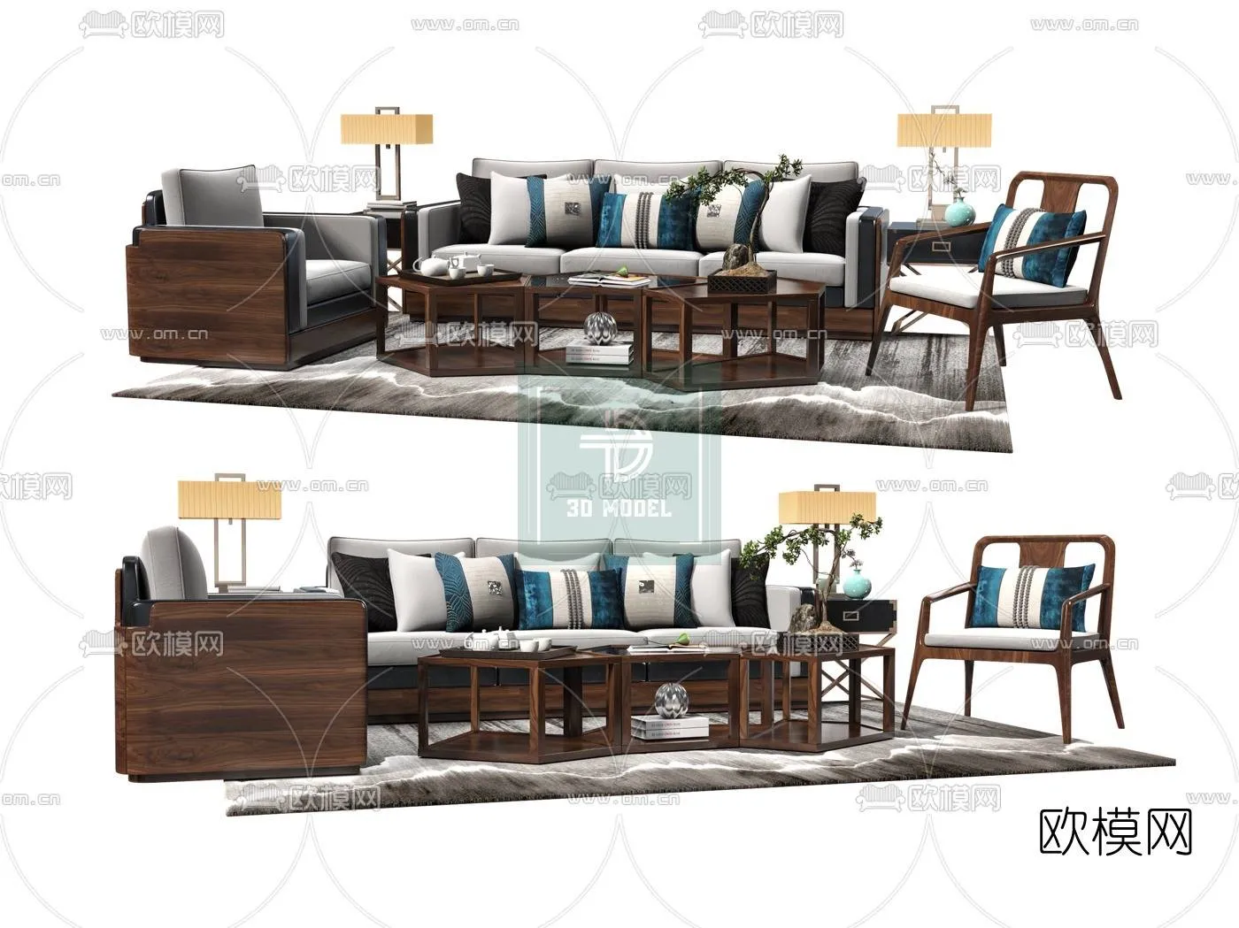 Sofa 3D Models - Modern Style - 013