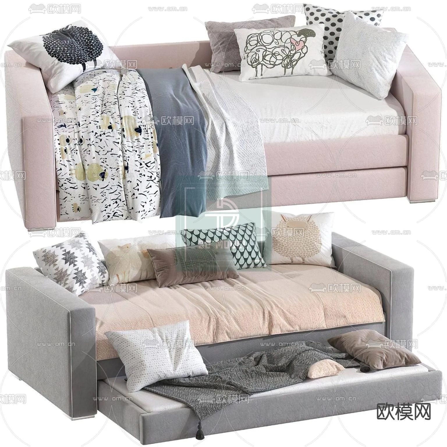 Sofa 3D Models - Modern Style - 024