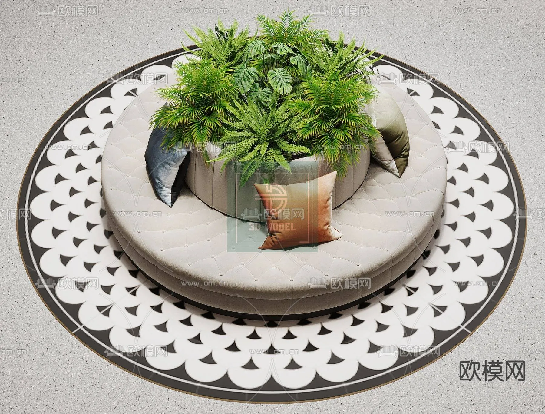 Sofa 3D Models - Modern Style - 027