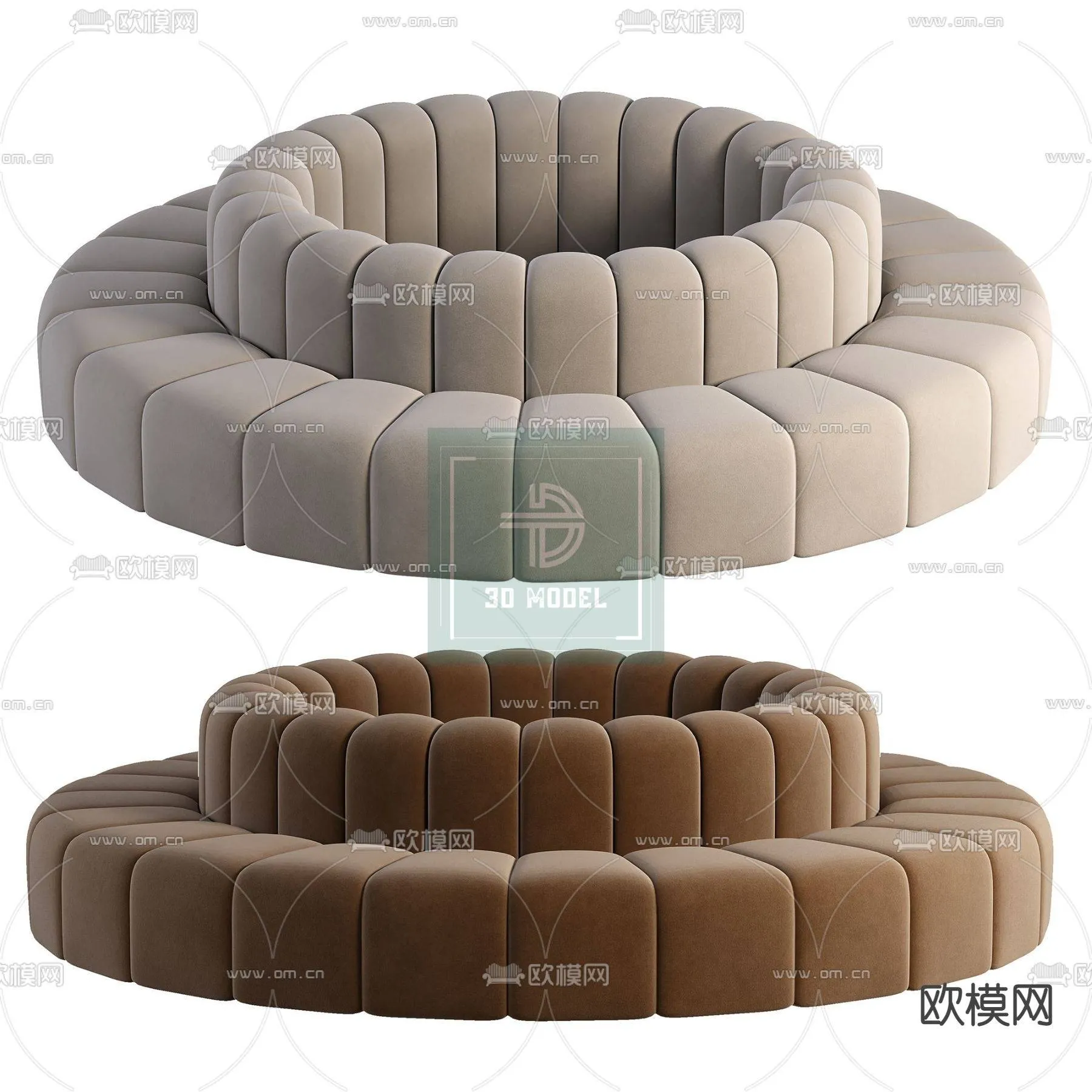 Sofa 3D Models - Modern Style - 028
