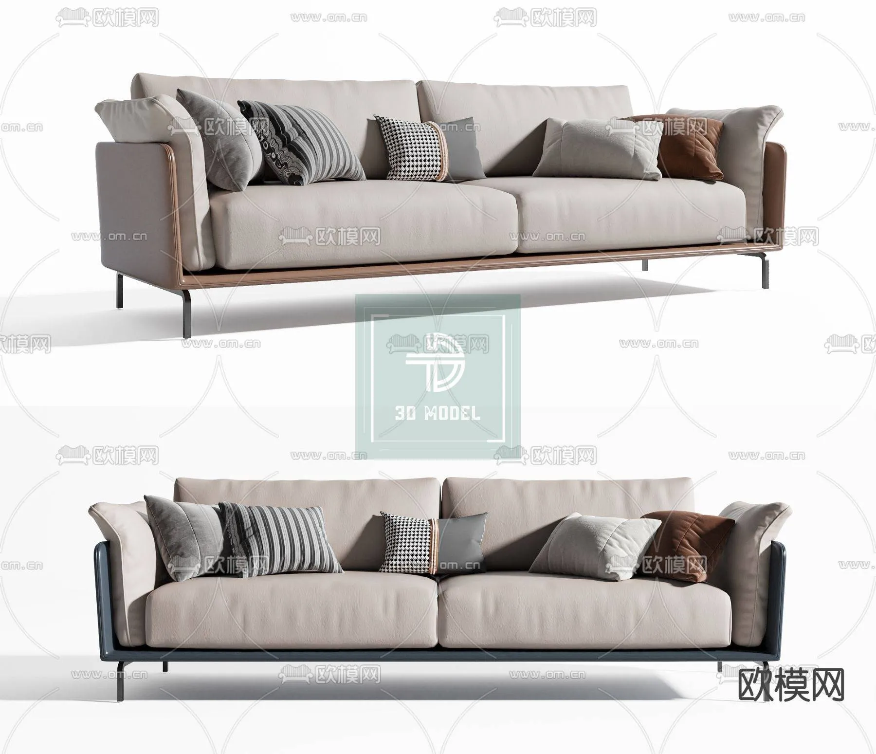 Sofa 3D Models - Modern Style - 030