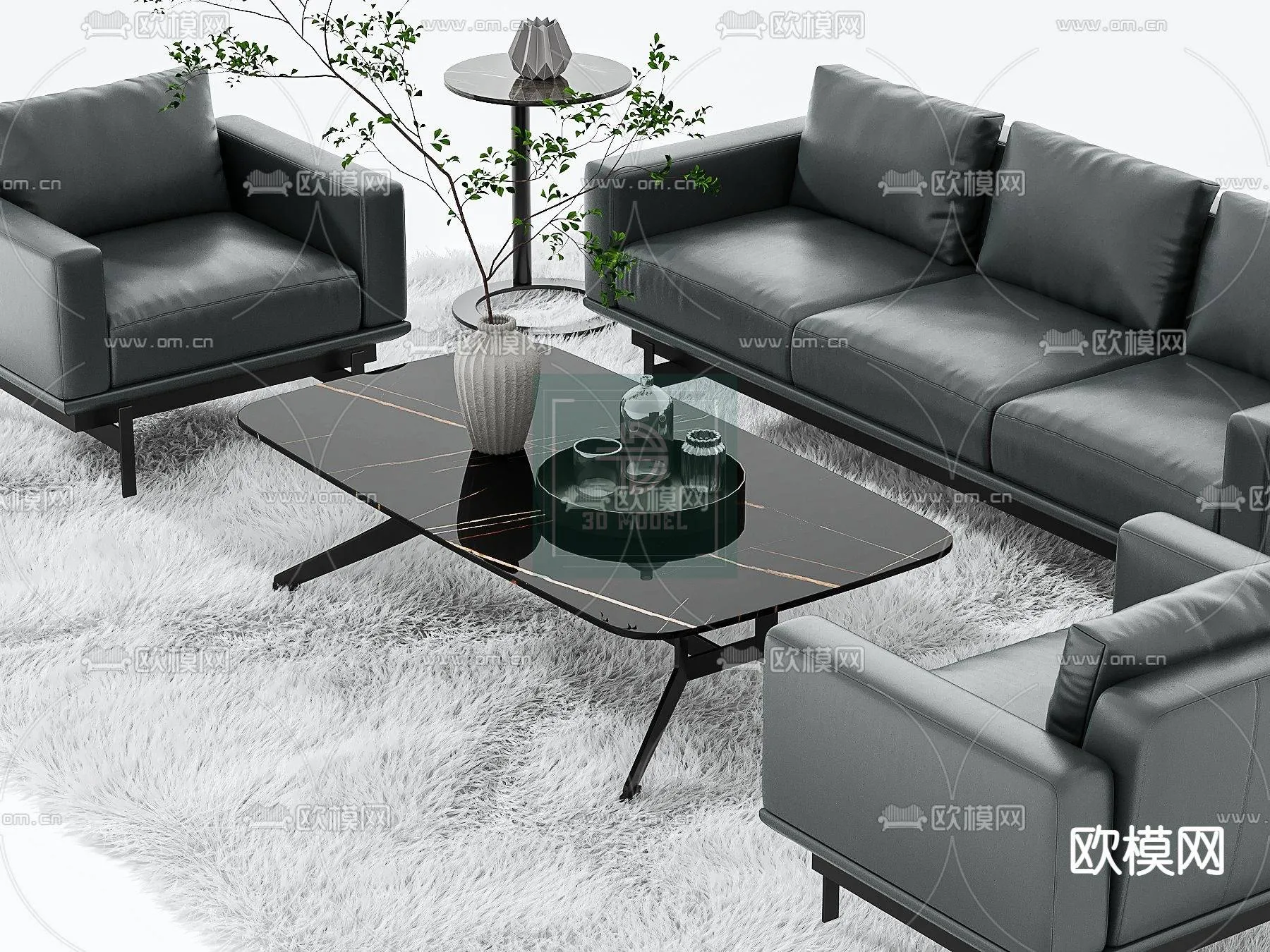 Sofa 3D Models - Modern Style - 032