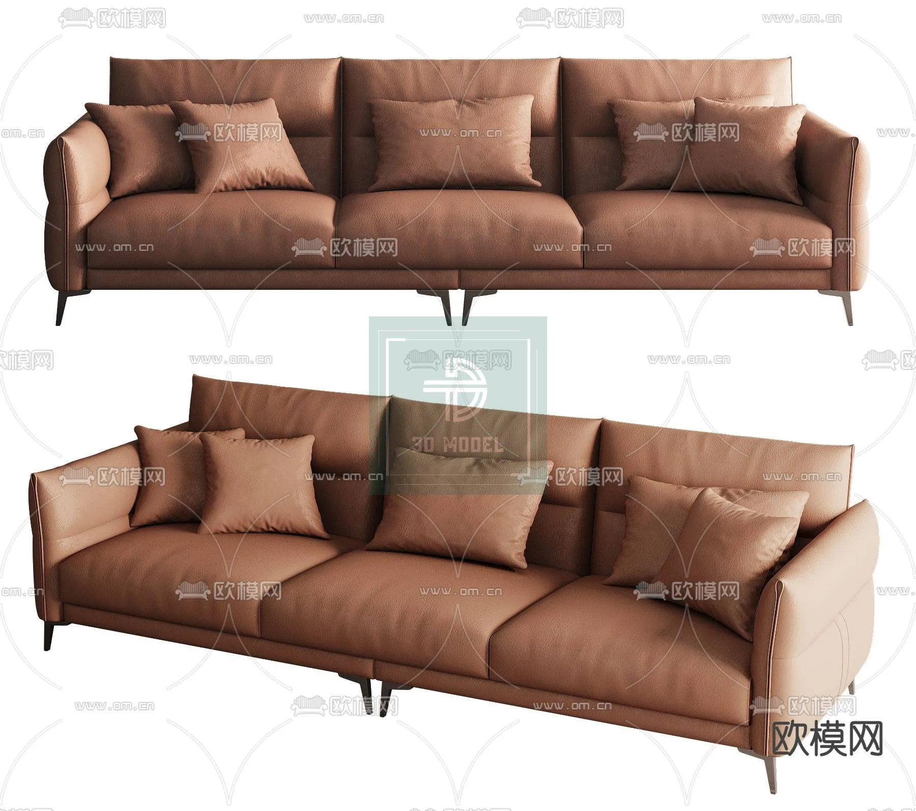 Sofa 3D Models - Modern Style - 038