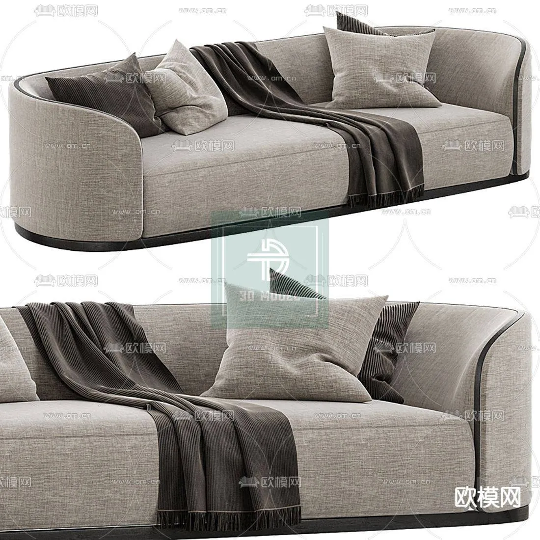 Sofa 3D Models - Modern Style - 040