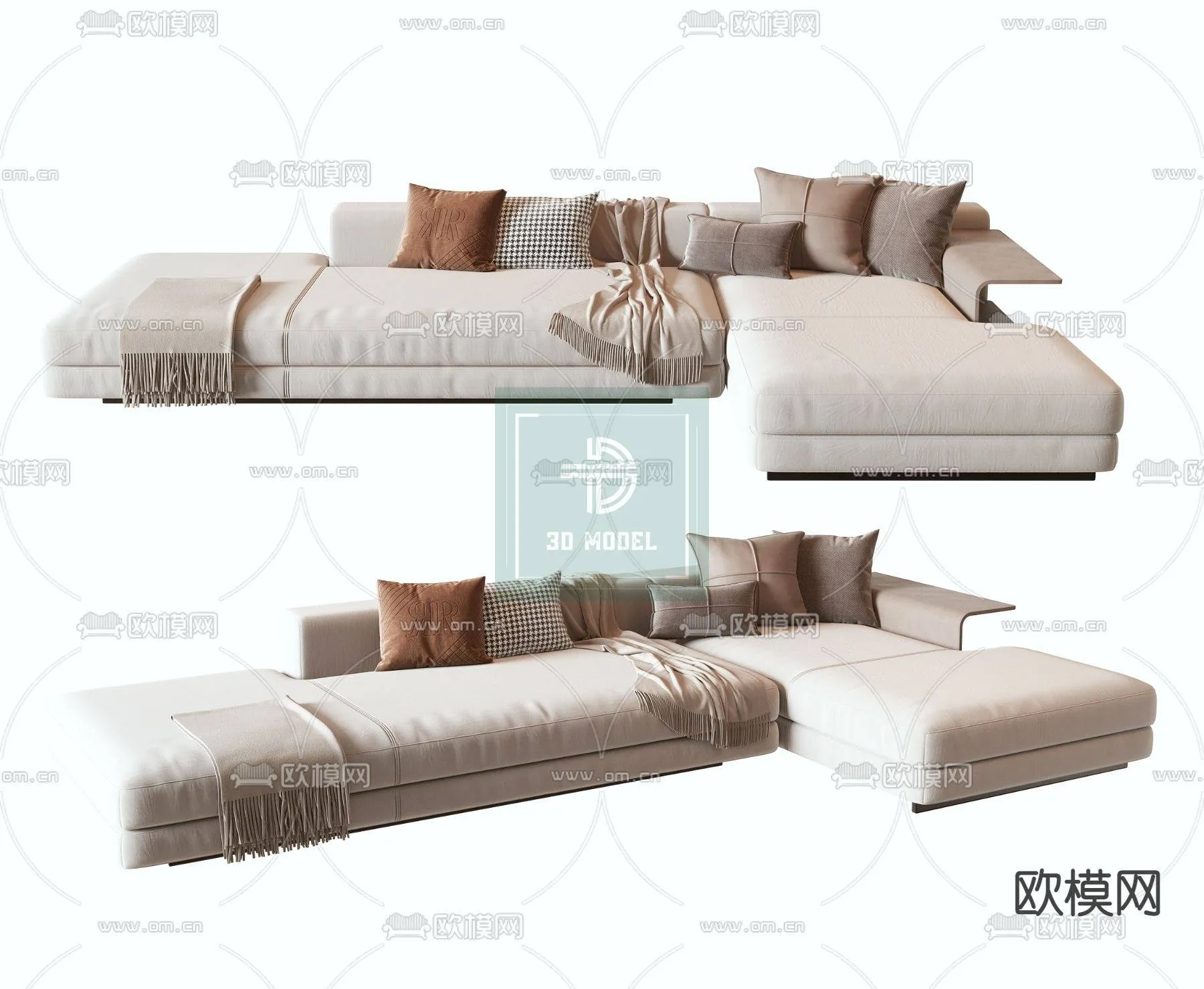 Sofa 3D Models - Modern Style - 041