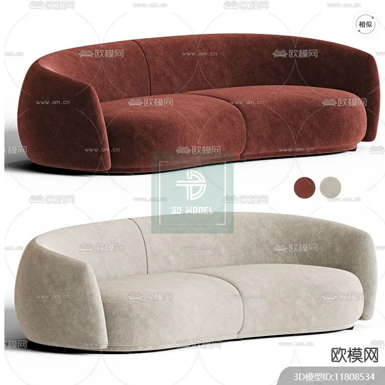 Sofa 3D Models - Modern Style - 046