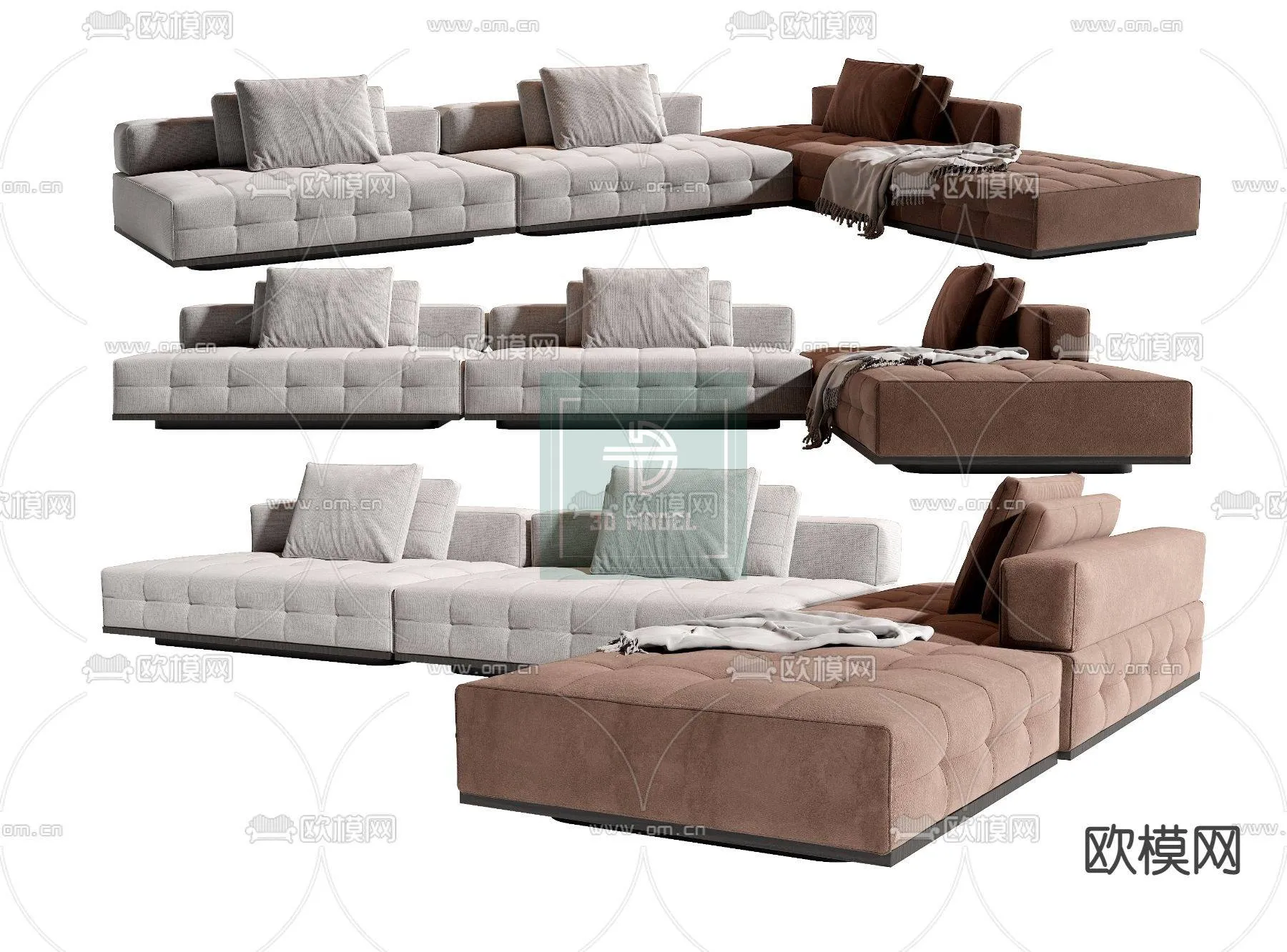 Sofa 3D Models - Modern Style - 060